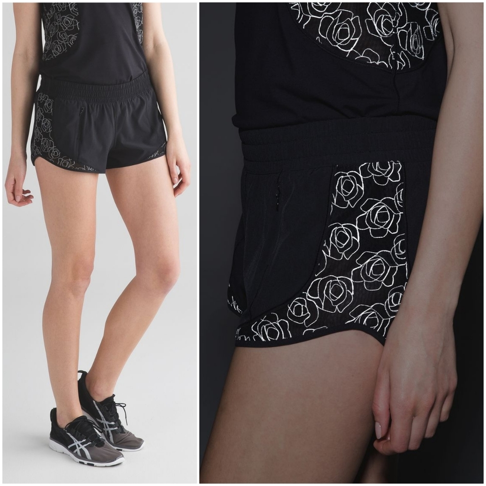 RARE Lululemon Lucent Short Reflective Rose